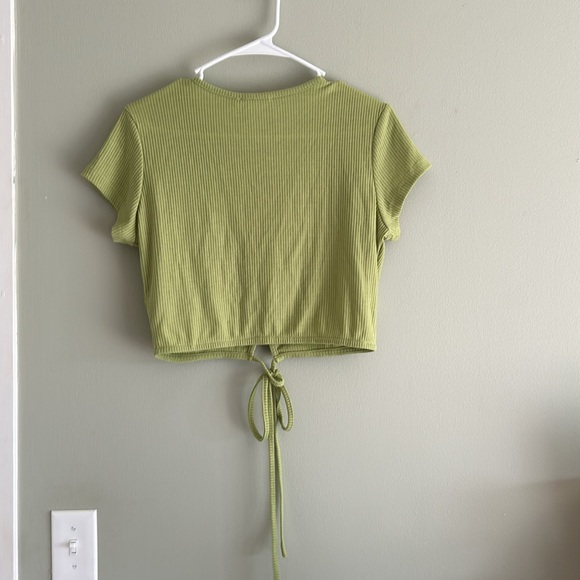 Birch and stone cropped top - Picture 3 of 3